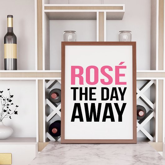 Roos de dag weg | Art Print