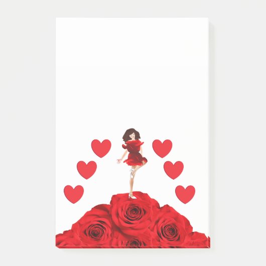 Roos De danser Post-it® Notes (Voorkant)