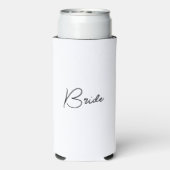 Roos De hele dag Napa Winery Bachelorette Seltzer Blikjeskoeler (Seltzer Achterkant)