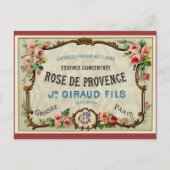 Roos de Provance a French parfume Briefkaart (Voorkant)