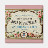 Roos de Provance a French parfume Magneet (Voorkant)