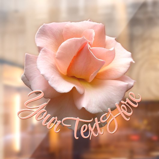 Roos Decal Personalized Wild Roos Window Cling (Vel 2)