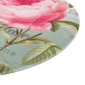 Roos decoratieve glazen snijkaart afbreken snijplank (Hoek)