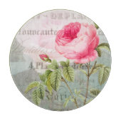 Roos decoratieve glazen snijkaart afbreken snijplank (Voorkant)