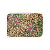 Roos - details van de luipaard Badmat (Voorkant)