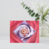 Roos Diamond Briefkaart (Staand voorkant)