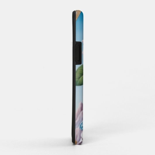 roos Diamond iPhone telefoonhoesje Case-Mate iPhone Case (Achterkant/rechts)