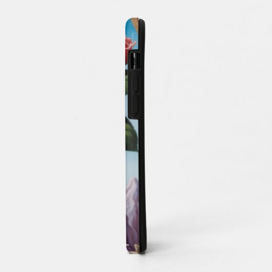 roos Diamond iPhone telefoonhoesje Case-Mate iPhone Case (Achterkant/links)