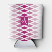 Roos Diamond Ombre Monogram Blikjeskoeler (Voorkant)