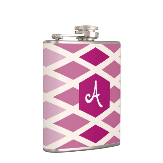 Roos Diamond Ombre Monogram Heupfles (Rechts)