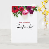 Roos Dochter-in-het-huwelijk Dag Kaart (Gele Bloem)