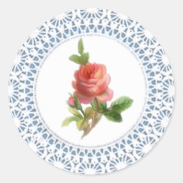 Roos Doily Sticker