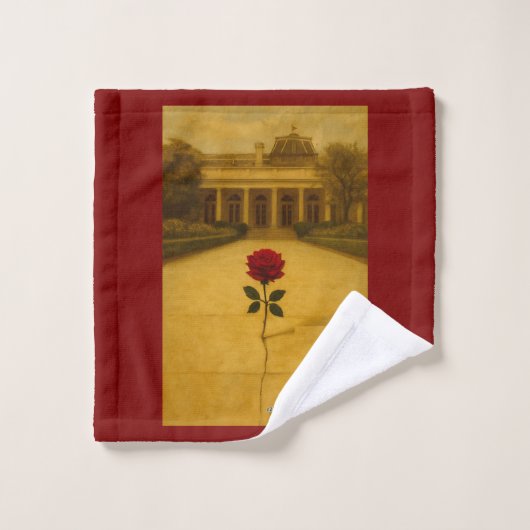 Roos door de scheur: achter de White House Bad Handdoek (Wasdoekje)