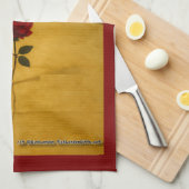 Roos door de scheur: achter de White House Theedoek (Quarter Fold)