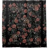  Roos Douchegordijn (Voorkant)