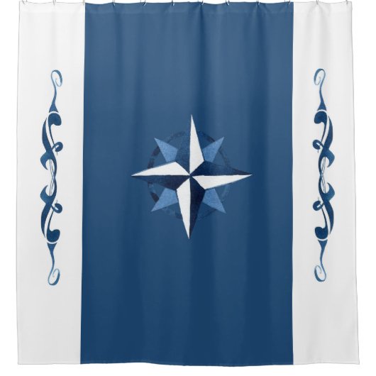 Roos Douchegordijn (Voorkant)