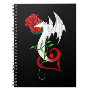 Roos Dragon Lover Notitieboek