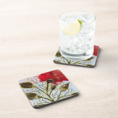 Roos Drankjes Onderzetter (Rechterzijde)