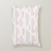 Roos Dreamtime Waterverf Clouds Accent Pillow Kussen (Voorkant(Verticaal))