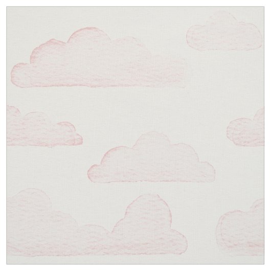 Roos Dreamtime Waterverf Clouds Stof (Swatch)