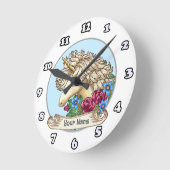 Roos Eenhoornklok Ronde Klok (Hoek)