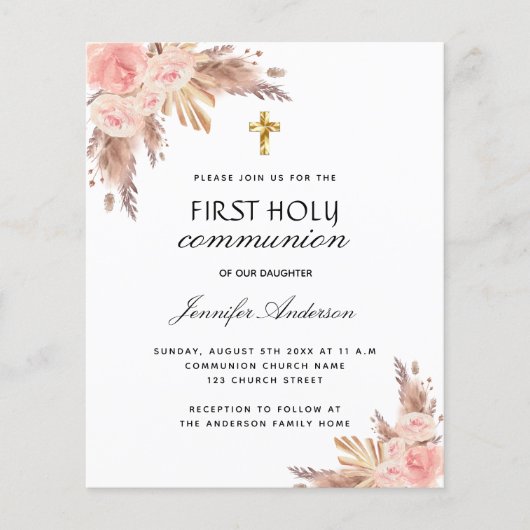 Roos eerste communiqué (Voorkant)