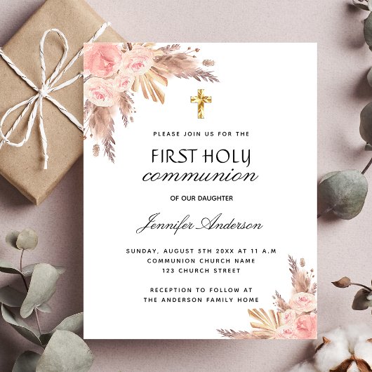 Roos eerste communiqué