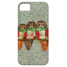 Roos Eigendom Jade Damask iPhone Case