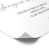 Roos Elegant - Sangria Bar Poster (Hoek)