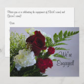 Roos en anjers kaart (Voorkant / Achterkant)