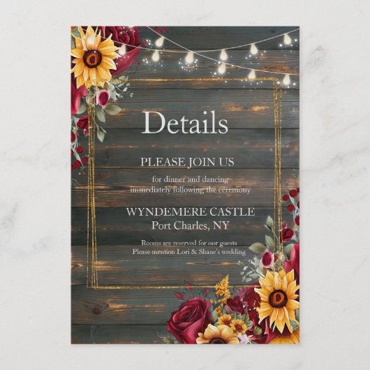 Roos en Aster Informatiekaartje (Voorkant)