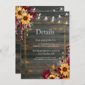 Roos en Aster Informatiekaartje (Voorkant / Achterkant)