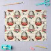 Roos en biefenontvlechting Tissuepapier (Craft)