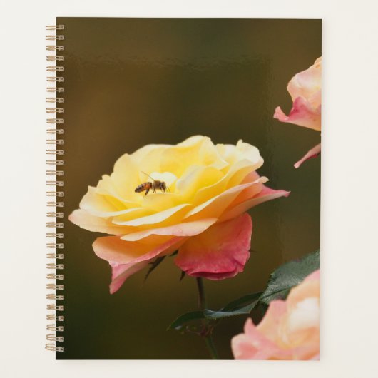Roos en Bij Boodschappentas Planner (Voorkant)
