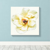 Roos en bijen canvas afdruk (Insitu (Houten vloer))