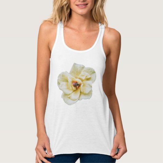 Roos en bijen tanktop (Voorkant)