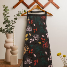 Roos en bladeren Patroon