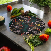 Roos en bladeren Patroon Snijplank