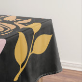 Roos en bladeren Patroon Tafelkleed (Voorbeeld)