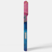 Roos en blauwe agaat textuur Case-Mate iPhone case (Achterkant / Rechts)