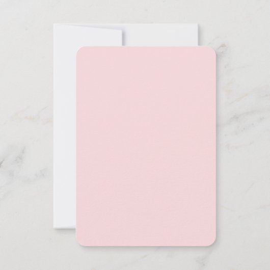 Roos en Blush Roze RSVP (Achterkant)