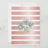 Roos- en borstparen schoeisel Eucalyptus Greenery Kaart (Achterkant)