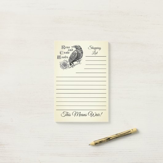 Roos en  Bossen Post-it Nota's Post-it® Notes (Op bureau)