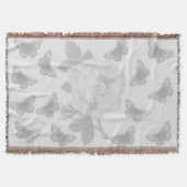 Roos en botervliegen deken (Voorkant)