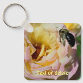 Roos- en buizenNatuur op maat Sleutelhanger (Voorkant)