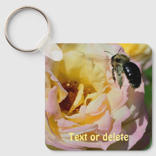 Roos- en buizenNatuur op maat Sleutelhanger (Voorkant)