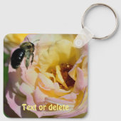 Roos- en buizenNatuur op maat Sleutelhanger (Achterkant)