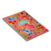 Roos en Cherry Blossom Blush Notitieboek (Rechterzijde)