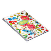 Roos en Cherry Blossom  Notitieboek (Rechterzijde)