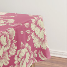 Roos en Cream Peony Toile - Frans country decor